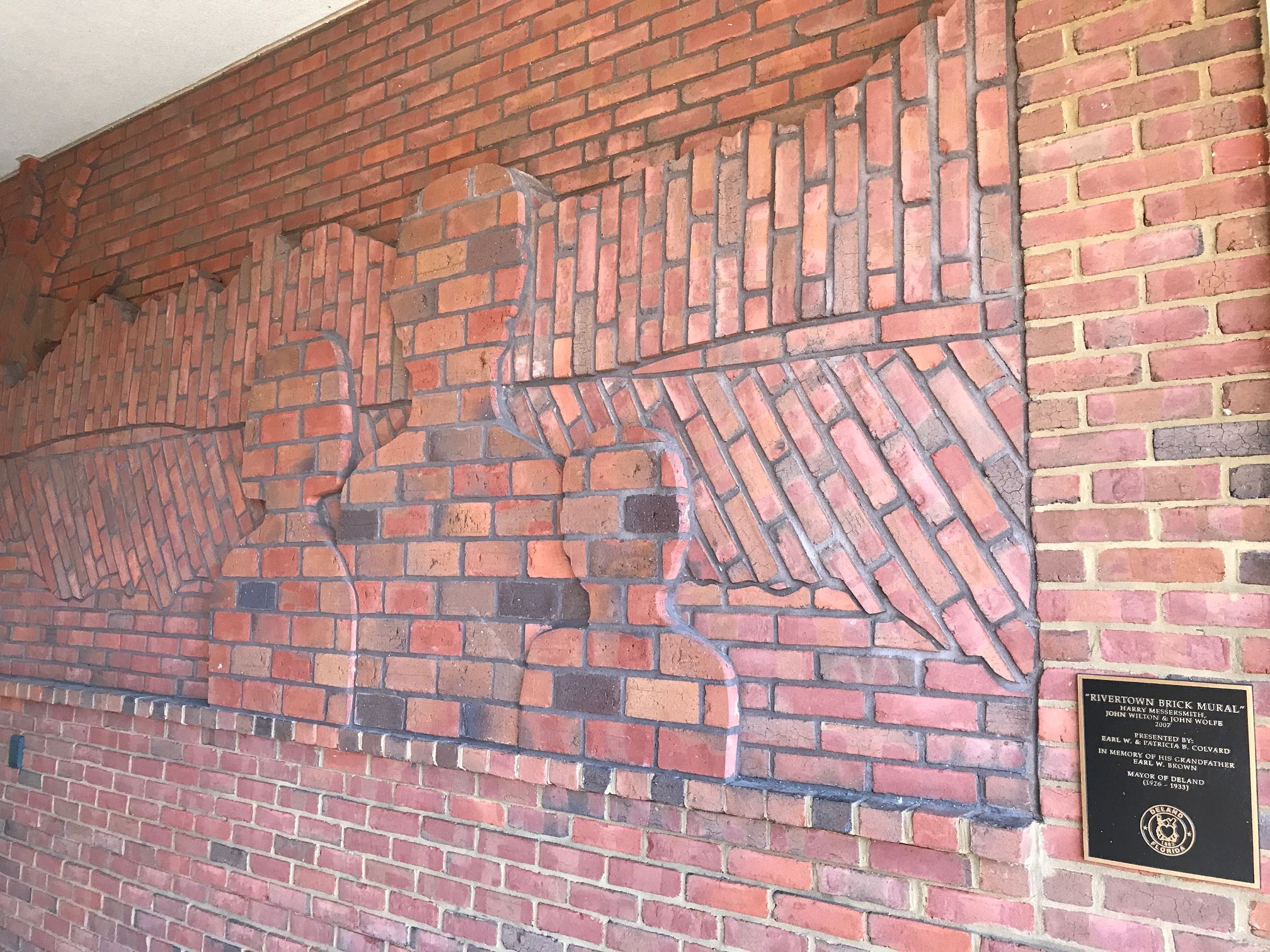 The Rivertown Brick Mural